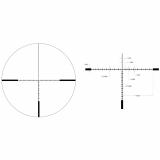 Tenmile® HX 6-24x50 Second Focal Plane (SFP) Riflescope w/ Red LED Dot, MOA Ranging