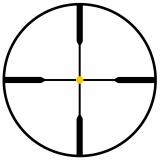 AccuPoint® 2.5-10x56 Riflescope Standard Duplex Crosshair w/ Amber Dot