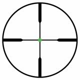 AccuPoint® 5-20x50 Riflescope Standard Duplex Crosshair w/ Green Dot, 30mm Tube, Matte Black, Exposed Adjusters