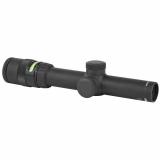 AccuPoint® 1-4x24 Riflescope w/ BAC, Green Triangle Post Reticle