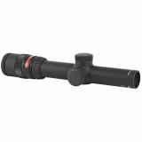 AccuPoint® 1-4x24 Riflescope w/ BAC, Red Triangle Post Reticle