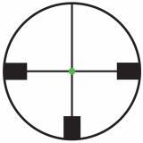 AccuPoint® 1-6x24 Riflescope German #4 Crosshair w/ Green Dot