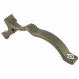 Extended Magazine Release, Fits Ruger 10/22, Matte OD Green Finish EXTMGRLS-04