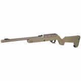 X-Ring VR Backpacker Takedown, Semi-automatic, 22 LR, 16.5" Threaded Barrel, Quicksand Finish, FDE Magpul Backpacker Stock, 10Rd, Ambidextrous ATD-QS-B-B-FDE