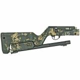 OWYHEE Bolt Action Take Down, Bolt, 22 LR, 16.5" Threaded Barrel, Matte Black Color, Kryptek Obskura Nox Camo Magpul Backpacker Stock, Fiber Optic Sights, 10Rd OHR-TD22-MB-OB-OBS, RSR Exclusive