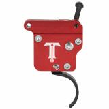 Trigger, 0.3-2.0LB Pull Weight, Fits Remington 700, Diamond Curved Clean Trigger, Right Hand, Adjustable, Black Finish, Includes Installation Tools, Instruction Book, & TriggerTech Patch R70-SRB-02-TNC