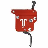Trigger, 0.3-2.0LB Pull Weight, Fits Remington 700, Diamond Flat Clean Trigger, Right Hand, Adjustable, Black Finish, Includes Installation Tools, Instruction Book, & TriggerTech Patch R70-SRB-02-TNF