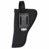 Sidekick Hip Holster Size 2 for 3-4 Inch Barrel Medium/Large Double Action Revolvers Black Right Hand