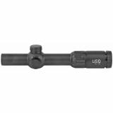 TS Series Rifle Scope, 1-6X24mm, 30mm Main Tube, Front Focal Plane, 0.2 MRAD Adjustments, Black Finish, MS2 (MIL SCALE 2) Reticle TS-6X MS2