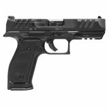 PDP Steel Frame, Striker Fired, Semi-automatic, Metal Frame Pistol, Full Size, 9MM, 4.50" Barrel, Matte Finish, Black, Optics Ready, Adjustable Rear Sight, 18 Rounds, 3 Magazines 2872285