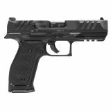 PDP Steel Frame, Striker Fired, Semi-automatic, Metal Frame Pistol, Full Size, 9MM, 4.5" Barrel, Matte Finish, Black, Optics Ready, Adjustable Rear Sight, 10 Rounds, 3 Magazines 2880032