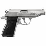 PP |.380 ACP 3.9 Inch Barrel Stainless Finish Fixed Sights, Two 7 Rd Mags, DA/SA