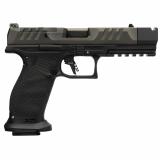 PDP PRO-X, Semi-automatic, Striker Fired, Polymer Frame Pistol, Full Size, 9MM, 4.6" Barrel, 1/2x28 Threaded, Tenifer Finish, Black, Adjustable Sights, Optics Ready, 20 Rounds, Includes Parker Mountain Machine Compensator 4796036