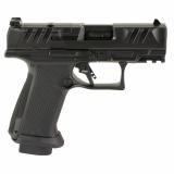 PDP Pro F-Series, Semi-automatic, Striker Fired, Polymer Frame Pistol, Compact, 9MM, 3.5" Barrel, Tenifer Finish, Black, Adjustable sights, Optics Ready, 10 Rounds 4796064
