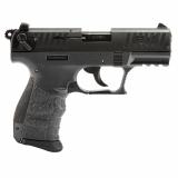 P22-CA, Double Action/Single Action, Semi-automatic, Polymer Frame Pistol, Compact, 22LR, 3.4" Barrel, Tungsten Frame with Black Slide, Adjustable Sights, 10 Rounds, 2 Magazines NOT FOR TRANSFER IN MN
