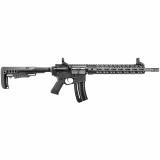 Tac R1, Semi-automatic, AR, 22 LR, 16.1" Threaded Barrel, Black Finish, MFT Minimalist Stock, M-LOK Handguard, Front/Rear Flip Sights, 10Rd 576050010