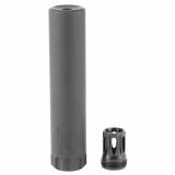 Quell Ultralight, Suppressor, 9MM, Titanium Construction, Armor Tuff Finish, Black, 5/8X24 Threaded, Includes K-Mount Muzzle Device, Storage Case SP-QUELL-H9BLK24
