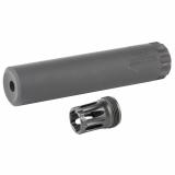 Quell Ultralight, Suppressor, 9MM, Titanium Construction, Armor Tuff Finish, Black, 5/8X24 Threaded, Includes K-Mount Muzzle Device, Storage Case SP-QUELL-H9BLK24