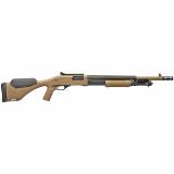 SXP Extreme Defender, Pump, 12 Gauge 3", 18" Barrel, Cylinder Invector Plus Choke, Flat Dark Earth Color, Synthetic Pistol Grip Stock, Ghost Ring Sight, 5Rd 512410395