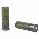 Military Grade 12 Gauge 2.75 Inch 1325 FPS 9 Pellets 00 Buckshot Five Rounds