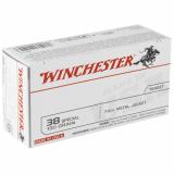 USA Brand .38 Special 130 Grain Full Metal Jacket