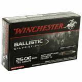 Ballistic Silvertip .25-06 Remington 115 Grain