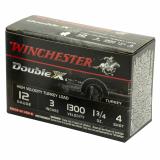 Double X High Velocity Turkey Loads Copper Plated Buffered 12 Gauge 3 Inch 1300 FPS 1.75 Ounce 4 Shot