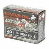 Long Beard XR 20 Gauge 3 Inch 1000 FPS 1.25 Ounce 6 Shot