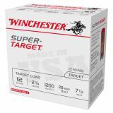 SUPER-TARGET, TARGET LOAD, 12 Gauge 2.75", #7.5, 1 oz, Shotshell, 25 Round Box TRGT12007