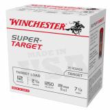 SUPER-TARGET, TARGET LOAD,  12 Gauge 2.75", #7.5, 1 oz, Shotshell, 25 Round Box TRGT12507
