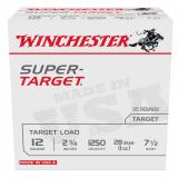 SUPER-TARGET, TARGET LOAD,  12 Gauge 2.75", #7.5, 1 oz, Shotshell, 25 Round Box TRGT12507