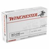 USA Brand .30-06 Springfield 147 Grain Full Metal Jacket