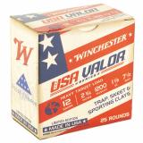 USA VALOR, 12 Gauge, 2.75", #7.5 Shot, 25 Round Box USAV127