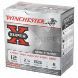 Super-X Xpert Steel Game & Target 12 Gauge 2.75 Inch 1325 FPS 1 Ounce 6 Shot