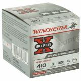 Super-X High Brass .410 Gauge 3 Inch 1100 FPS .75 Ounce 7 Shot