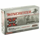 Super-X 8mm Mauser (8x57) 170 Grain Power-Point
