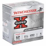 Super-X Game Load 12 Gauge 2.75 Inch 1290 FPS 1 Ounce 6 Shot