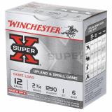 Super-X Game Load 12 Gauge 2.75 Inch 1290 FPS 1 Ounce 6 Shot