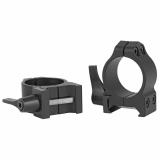Warne 1 inch, QD, Low Matte Rings