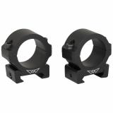 Vapor Horizontal, 1", Low Rings, Matte Finish, Black, Fits Picatinny V600M