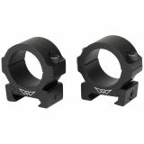 Vapor Horizontal, 1", Low Rings, Matte Finish, Black, Fits Picatinny V600M