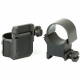 Detachable Top Mount Extension Rings Extra High Matte 1 Inch