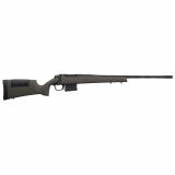 307, Range XP, Bolt Action Rifle, 7mm Remington, 28" Fluted Barrel, Muzzle Brake, Cerakote Finish, Graphite Black, Olive Drab Green Synthetic Stock, Adjustable Cheek Riser, 5 Rounds, 1 Magazine 3WRXP7MMRR8B