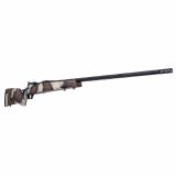 Mark V High Country, Bolt Action Rifle, 257 Weatherby Magnum, 26" Spiral Fluted #2 Contour Barrel, Threaded 1/2-28, 1:10" Twist, Deep Fluted Bolt, Cerakote Finish, Graphite Black, Peak 44 Bastion Carbon Fiber Stock, Exposed Carbon Fiber with Brown Sponge