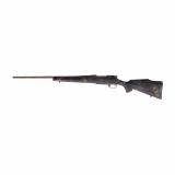 Vanguard Talus, Bolt Action Rifle, 223 Remington, 24" Spiral Fluted #2 Contour Barrel, Threaded 1/2-28, 1:9" Twist, Cerakote Finish, Patriot Brown, Graphite Black Bolt and Knob, Weatherby Monte Carlo Stock, Rust Brown/Smoke/Stone Sponge Paint, Two Stage
