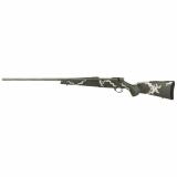 Vanguard, Talon, Bolt Action Rifle, 30-06 Springfield, 26" Fluted Barrel, Muzzle Brake, Cerakote Finish, Graphite Black, Peak 44 Blacktooth Carbon Fiber Stock, Green and White Spinge Pattern, 4 Rounds, Hinged Floorplate Bottom Metal VTE306SR6B