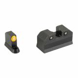 R3D, 2.0, Tritium Night Sight, For CZ P10, Suppressor Height, Orange Front Outline, Orange Tritium Front/Rear CZ-R201S-6N