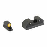 R3D, 2.0, Tritium Night Sight, For CZ P10, Standard Height, Orange Front Outline, Orange Tritium Front/Rear CZ-R202S-6N