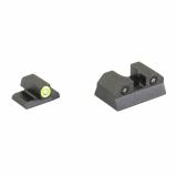 R3D, 2.0, Tritium Night Sight, For HK VP9, Standard Height, Green Front Outline, Green Tritium Front/Rear HK-R201P-6G