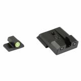 R3D, 2.0, Tritium Night Sight, For HK P30, Standard Height, Green Front Outline, Green Tritium Front/Rear HK-R203P-6G